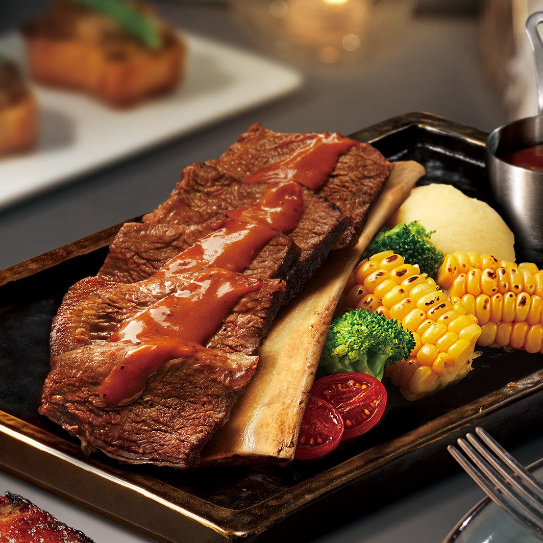 慢煮牛肋骨 (2支骨)