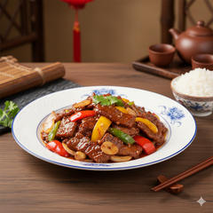 萬事如意彩椒炒牛柳 (2磅)