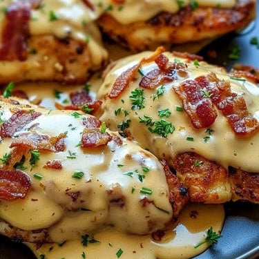 煙肉芝士焗原隻雞脾 (4隻)