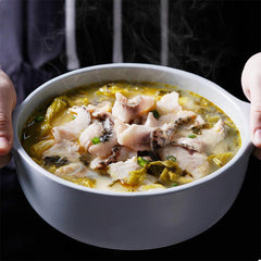 Fish Hot Pot with Sichuan Pepper and Pickled Cabbage (8-10 people)