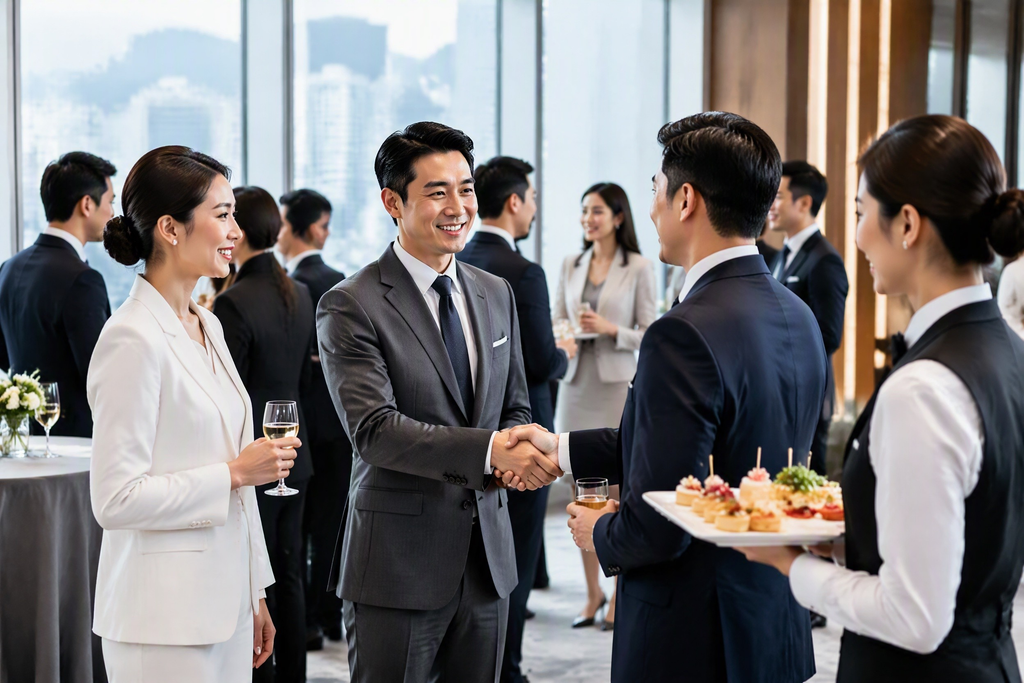 商務酒會活動策劃：Canapés、飲品同接待流程提升專業感