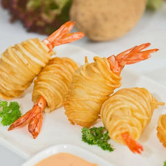 鳳尾蝦金絲薯卷 (12件)