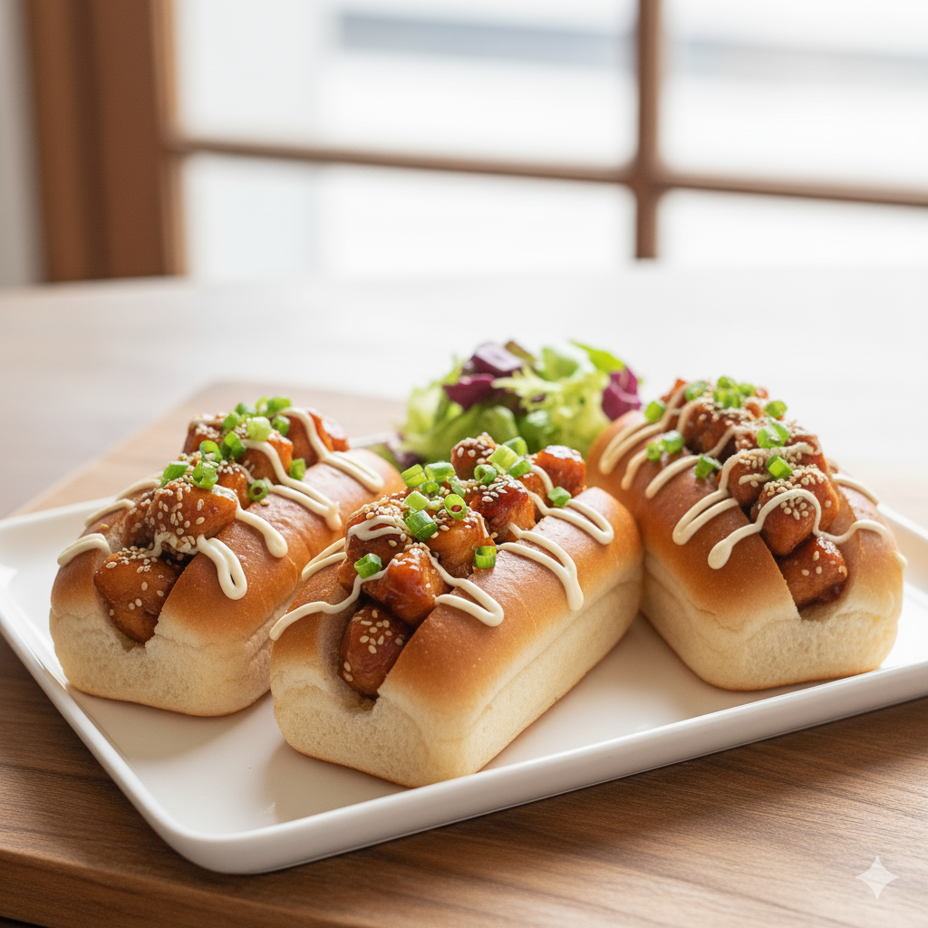 迷你照燒雞肉熱狗 (12件)