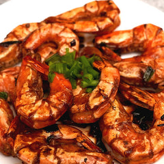 豉油皇乾煎大蝦 (12隻)
