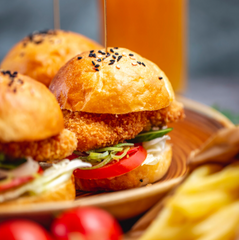 迷你炸雞漢堡 (12件)