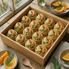 大蝦牛油果酥盒 (16件)