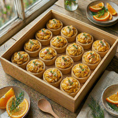 蟹肉南瓜撻 (16件)