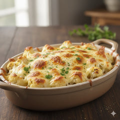 芝士「植物肉碎」焗菜花 (2磅)