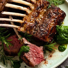 香草焗羊架 (12支骨)