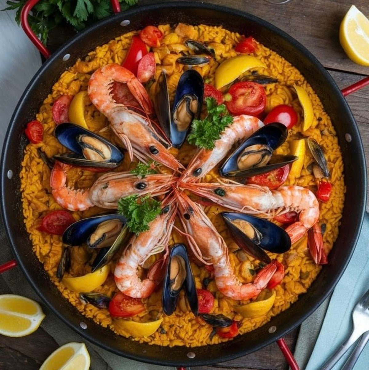 西班牙海鮮焗飯 (3磅)