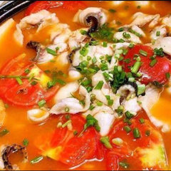 上湯蕃茄魚片雜菜煲 (8-10位)