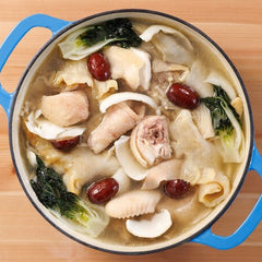 Healthy mushroom chicken pot (8-10 people)