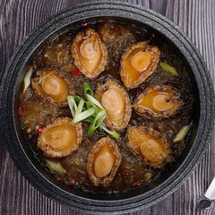 XO醬黑邊鮑魚粉絲煲 (12隻)