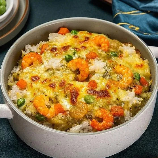Paella with cheese and lobster sauce (3 pounds)